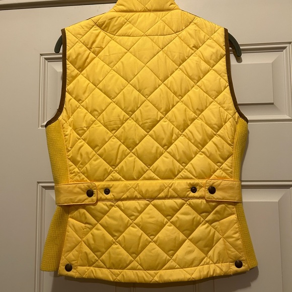 Ralph Lauren Sport Quilted Vest with Crest and Suede Details - Picture 4 of 4